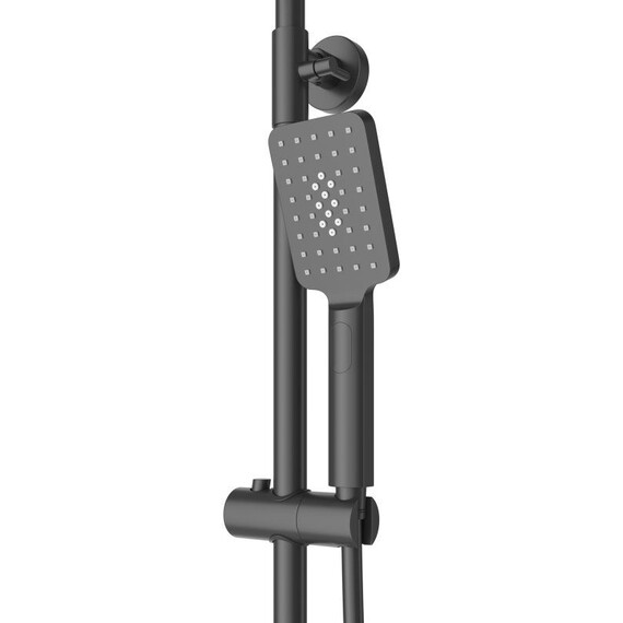 Душевая стойка Cezares SLIDER-CVD-NOP, чёрный матовый фото 2