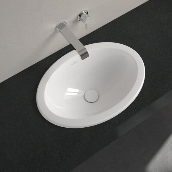 Раковина врезная на столешницу Villeroy&Boch Loop & Friends 57 см 4A620001 фото 3