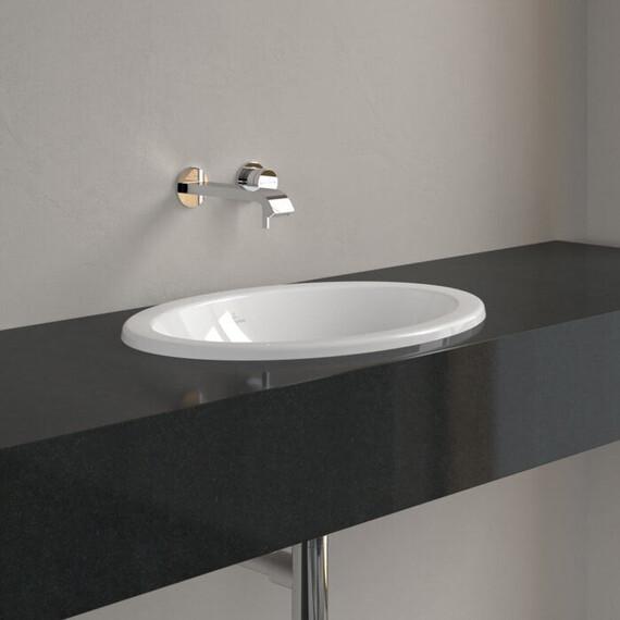 Раковина врезная на столешницу Villeroy&Boch Loop & Friends 57 см 4A620001 фото 4