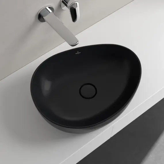 Раковина-чаша Villeroy&Boch Antao 51 см 4A7351R7 (CeramicPlus) чёрный матовый фото 2