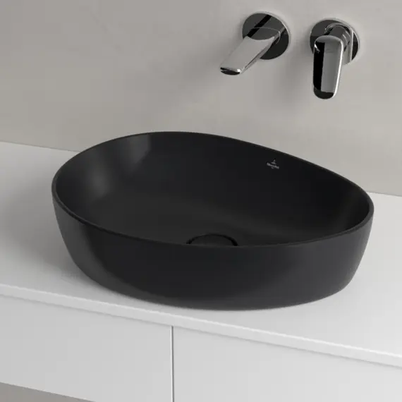 Раковина-чаша Villeroy&Boch Antao 51 см 4A7351R7 (CeramicPlus) чёрный матовый фото 3