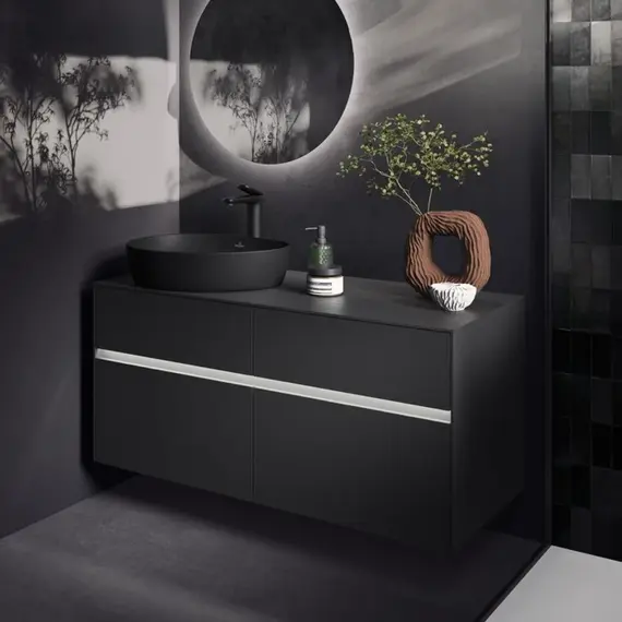 Раковина-чаша Villeroy&Boch Antao 51 см 4A7351R7 (CeramicPlus) чёрный матовый фото 7