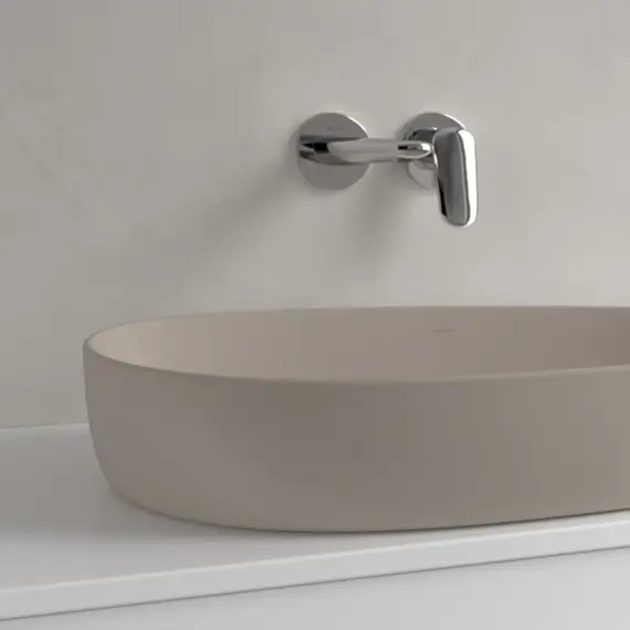 Раковина-чаша Villeroy&Boch Antao 65 см 4A7465AM (CeramicPlus) миндаль матовый фото 4