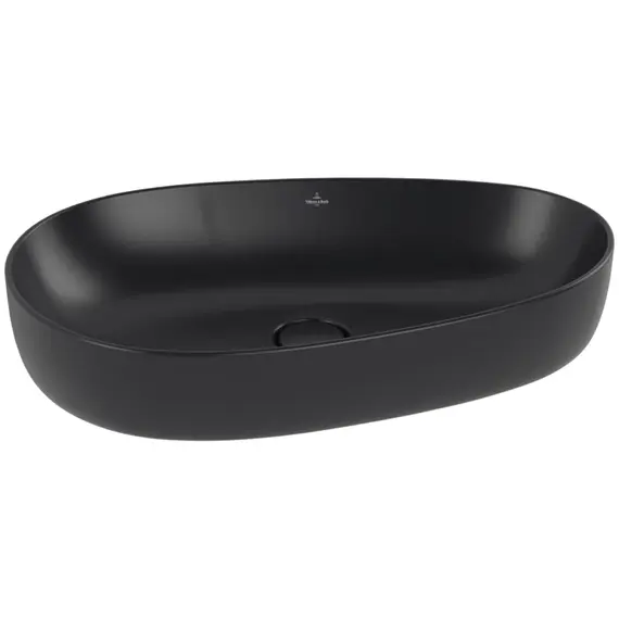 Раковина-чаша Villeroy&Boch Antao 65 см 4A7465R7 (CeramicPlus) чёрный матовый фото 