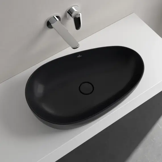 Раковина-чаша Villeroy&Boch Antao 65 см 4A7465R7 (CeramicPlus) чёрный матовый фото 3