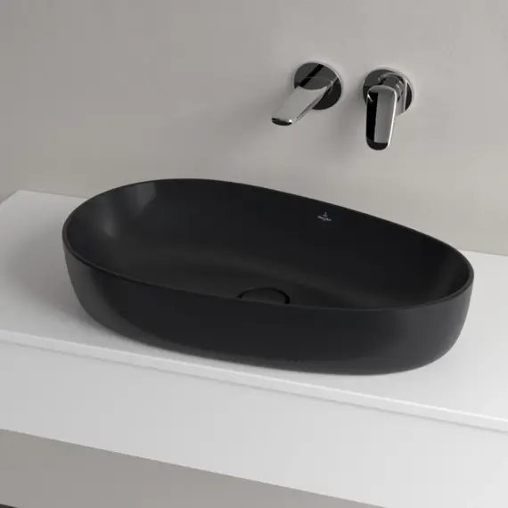 Раковина-чаша Villeroy&Boch Antao 65 см 4A7465R7 (CeramicPlus) чёрный матовый фото 4