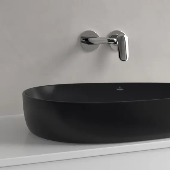 Раковина-чаша Villeroy&Boch Antao 65 см 4A7465R7 (CeramicPlus) чёрный матовый фото 6