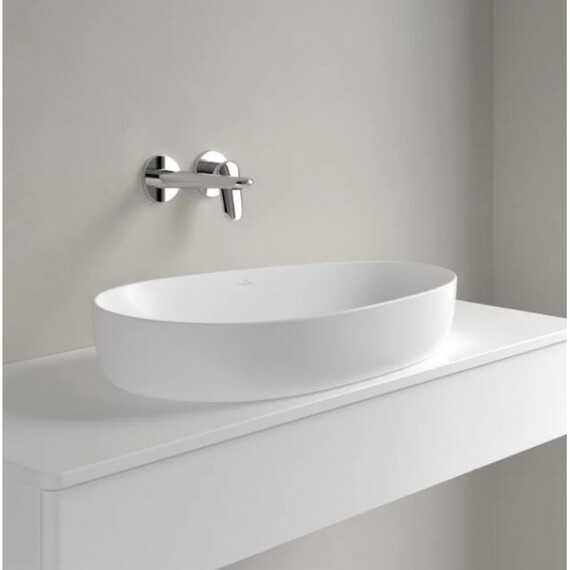Раковина-чаша Villeroy&Boch Antao 65 см 4A7465RW (CeramicPlus) белый матовый фото 7