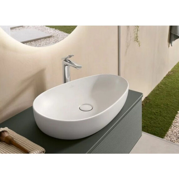 Раковина-чаша Villeroy&Boch Antao 65 см 4A7465RW (CeramicPlus) белый матовый фото 8