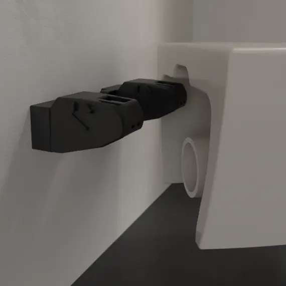 Унитаз подвесной безободковый Villeroy&Boch Subway 2.0 5614R0R3 (CeramicPlus) с крышкой микролифт, пергамон глянец фото 11