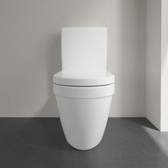 Унитаз-компакт безободковый Villeroy&Boch Architectura 5691R001 с быстросъемным сиденьем микролифт фото 11