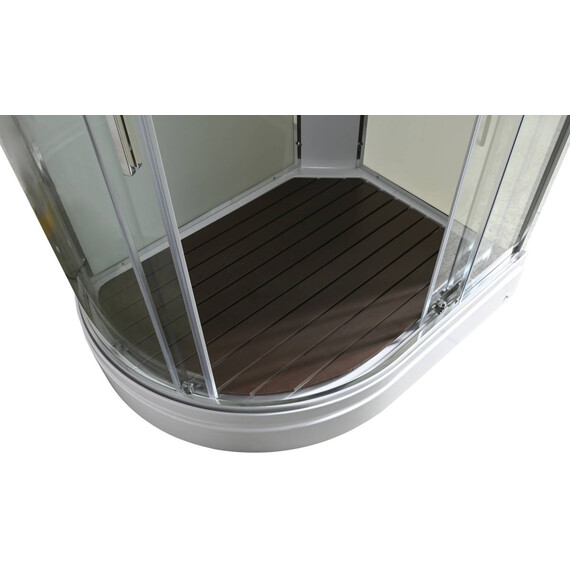 Душевая кабина Avacan 110x80 см EM2811RT, хром/прозрачное (безсиликоновая сборка) фото 7