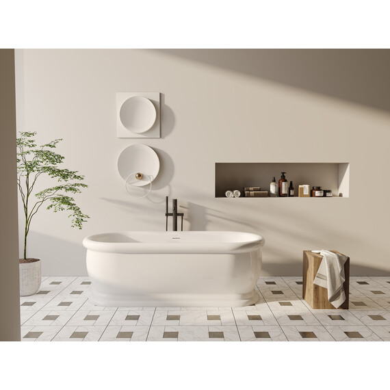 Ванна отдельностоящая Abber 170x80 см AB9515 фото 3