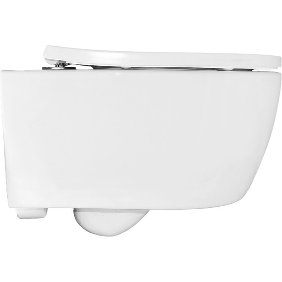 Инсталляция с подвесным унитазом комплект: Grohe Rapid SL 38772001 с подвесным унитазом Azario Nemi AZ-1293WH сиденье микролифт, крепление, кнопка смыва хром (система смыва Торнадо) фото 15