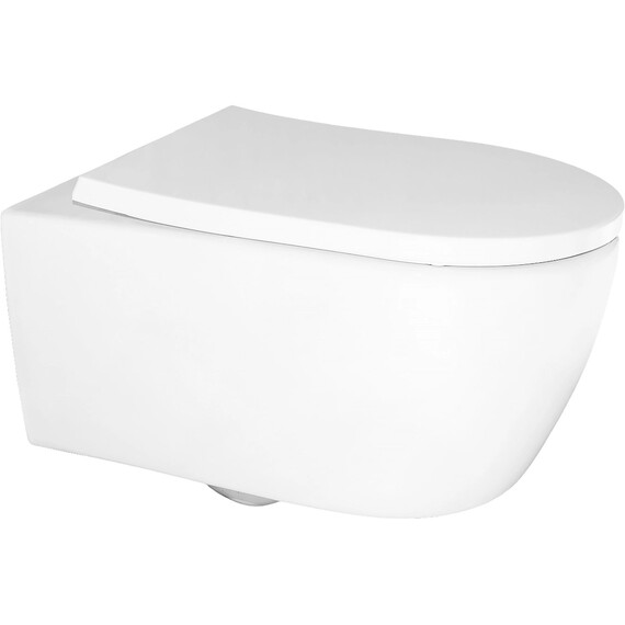 Инсталляция с подвесным унитазом комплект: Grohe Rapid SL 38772001 с подвесным унитазом Azario Nemi AZ-1293WH сиденье микролифт, крепление, кнопка смыва хром (система смыва Торнадо) фото 8