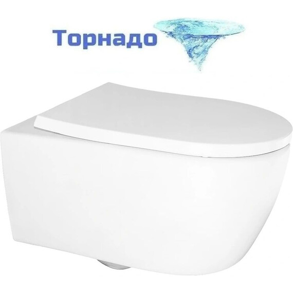 Инсталляция с подвесным унитазом комплект: Grohe Rapid SL 38772001 с подвесным унитазом Azario Nemi AZ-1293WH сиденье микролифт, крепление, кнопка смыва хром (система смыва Торнадо) фото 3