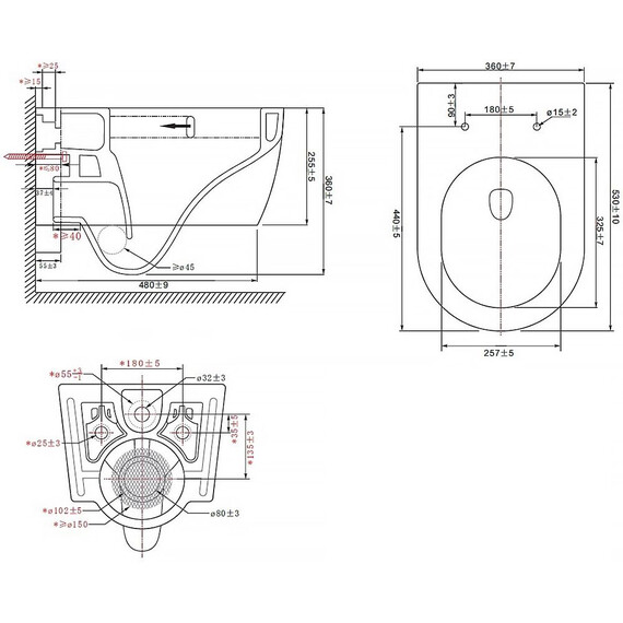 Инсталляция с подвесным унитазом комплект: Grohe Rapid SL 38772001 с подвесным унитазом Azario Nemi AZ-1293WH сиденье микролифт, крепление, кнопка смыва хром (система смыва Торнадо) фото 23
