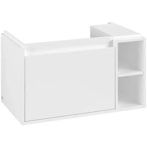 Тумба подвесная с раковиной-столешницей  Villeroy&Boch Skyla 80 см C78800VE (раковина 5A52L101) фото 8