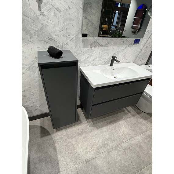 Шкаф подвесной Villeroy&Boch Skyla 35 см C80200VR, графит фото 5