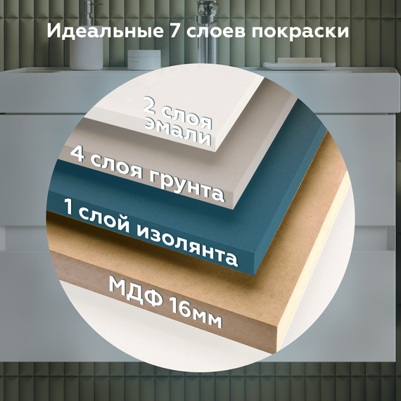 Тумба подвесная с раковиной Prato Импрэс 70 см 245 03-18070-19 00 БЕЛ (раковина Грэмми) фото 10