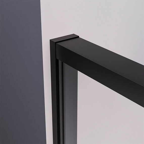 Душевая дверь Veconi Premium Prato 300 150 см PR3/L-150-01-B-C4, чёрный матовый/прозрачное фото 7
