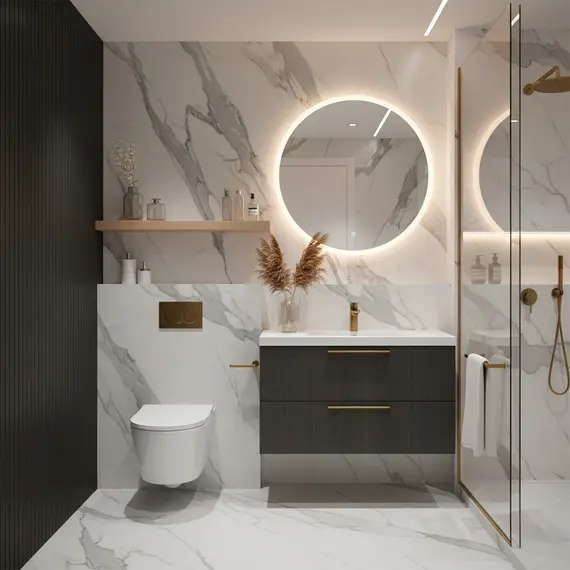 Инсталляция с подвесным унитазом комплект: Grohe Rapid SL 38772001 с подвесным безободковым унитазом Azario Velo AZ-1273WHD сиденье микролифт, крепление, с кнопкой смыва хром (Система смыва торнадо) фото 12