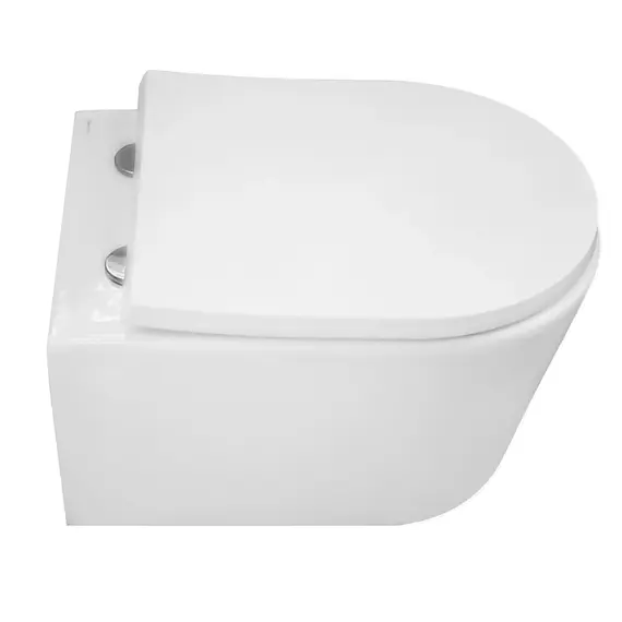 Инсталляция с подвесным унитазом комплект: Grohe Rapid SL 38772001 с подвесным безободковым унитазом Azario Velo AZ-1273WHD сиденье микролифт, крепление, с кнопкой смыва хром (Система смыва торнадо) фото 5
