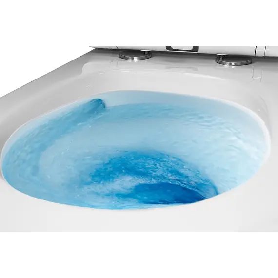 Инсталляция с подвесным унитазом комплект: Aquatek Standart 50 INS-0000012 с подвесным безободковым унитазом Azario Ollin AZ-0513R сиденье микролифт (Система смыва торнадо) фото 13