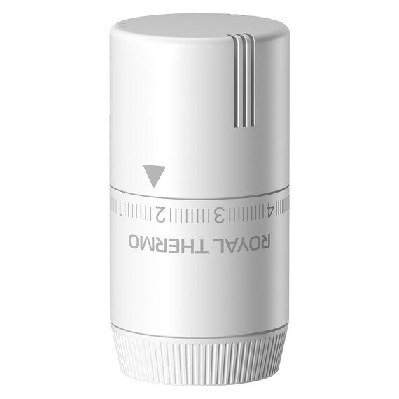 Термоголовка жидкостная Royal Thermo Design М30х1,5 RATHDN13015WH, белый фото 4