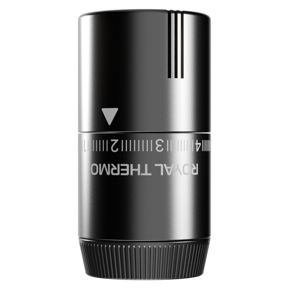 Термоголовка жидкостная Royal Thermo Design М30х1,5 RATHDN13015GR, графит фото 