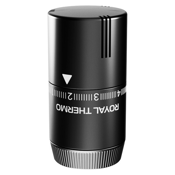 Термоголовка жидкостная Royal Thermo Design М30х1,5 RATHDN13015GR, графит фото 4