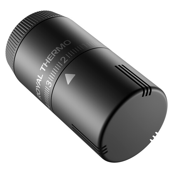Термоголовка жидкостная Royal Thermo Design М30х1,5 RATHDN13015BL, чёрный фото 2