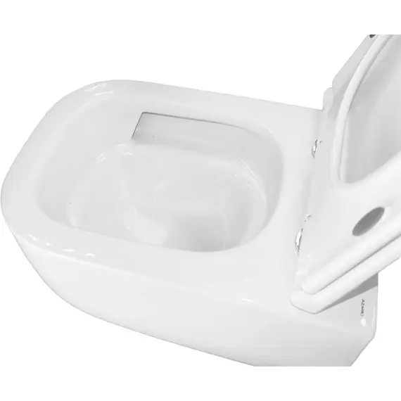 Инсталляция с подвесным унитазом комплект: Aquatek Standart 50 INS-0000012 с подвесным безободковым унитазом Azario Riano AZ-2808E сиденье микролифт (Система смыва торнадо) фото 9