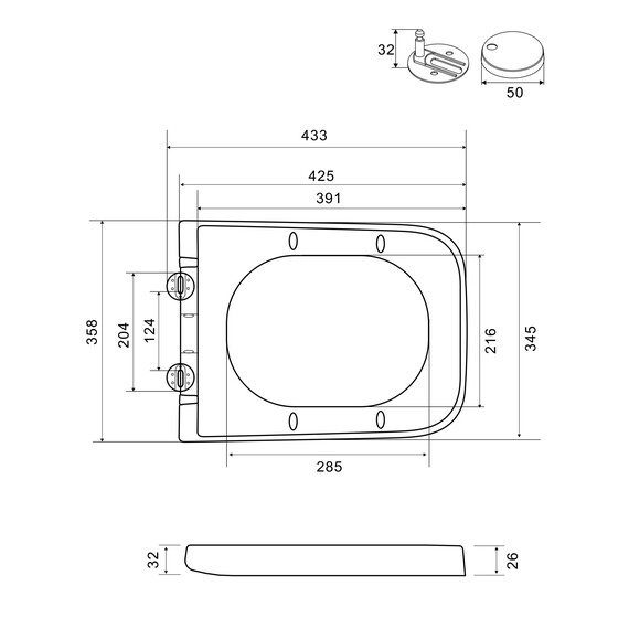 Унитаз подвесной безободковый Wonzon & Woghand Rona WW-UP2216-MG с тонкой крышкой микролифт (Система смыва торнадо) серый матовый, Цвет производителя: серый фото 3