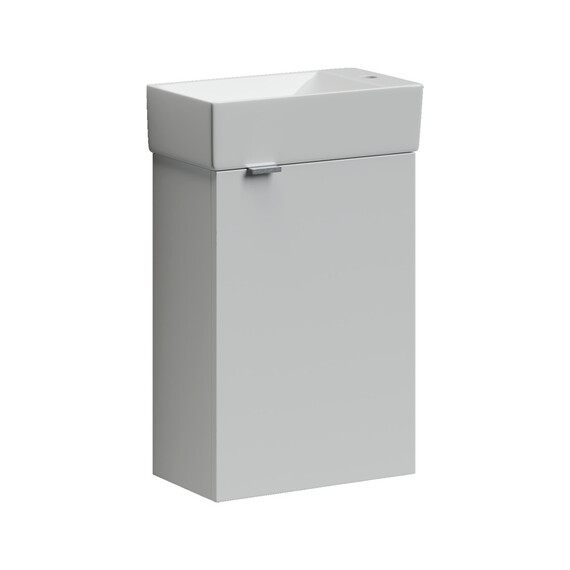 Тумба подвесная с раковиной Sancos Mini 37 см MN35WR (раковина Element CN5007) фото 2