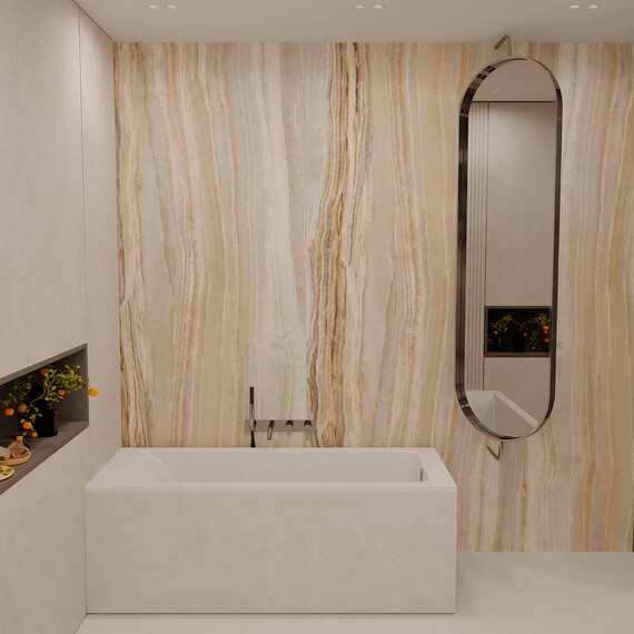 Ванна каменная Veconi Solita slim 150x70 см SLTSLIM15070 фото 2