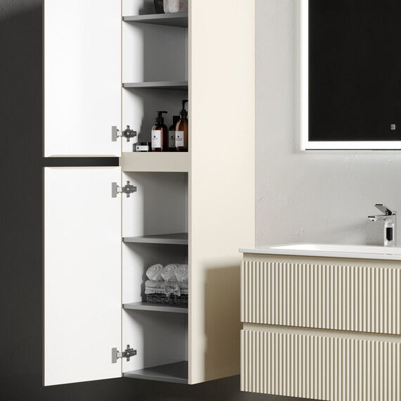 Пенал подвесной Sancos Snob R 35 см PSNR35CE, Beige soft фото 2
