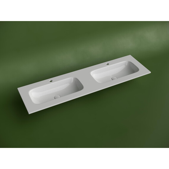 Тумба подвесная с раковиной-столешницей Sancos Snob R 160 см SNR80W, Bianco (раковина Grace CN7023) фото 8
