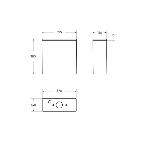 Унитаз-компакт безободковый BelBagno ROMANO -TOR BB2803CP/T-TOR/SC с тонкой крышкой микролифт (система смыва Торнадо) фото 16