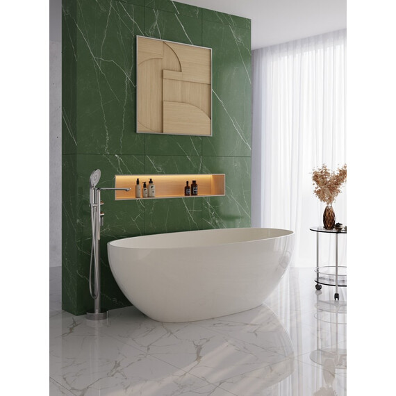 Ванна отдельностоящая CEZARES 170x80 см CZR-RELAX-170-80-56-WM-PFB, молочный белый фото 