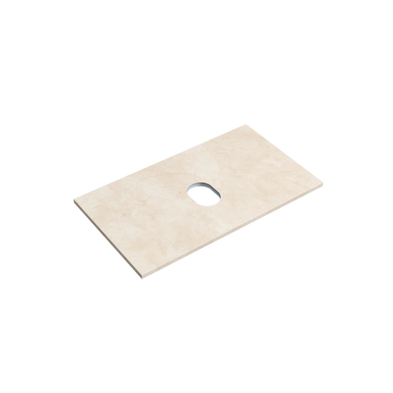 Тумба подвесная с раковиной Sancos Snob R 80 см SNR80CE, Beige Soft (раковина Element CN6022, столешница TT80A2) фото 3