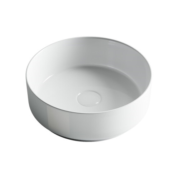 Тумба подвесная с раковиной Sancos Snob R 80 см SNR80W, Bianco (раковина Element CN5001, столешница TT80A2X) фото 2