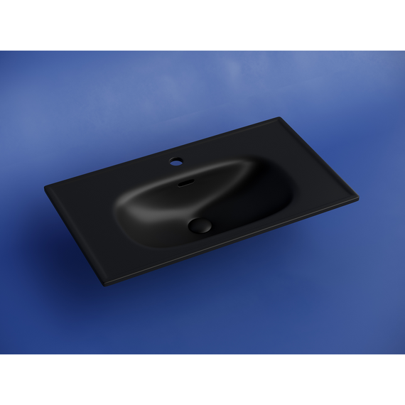 Тумба подвесная с раковиной Sancos Code 80 см CD80GB, серо-бежевый (раковина Sabo CN13002MB) фото 8