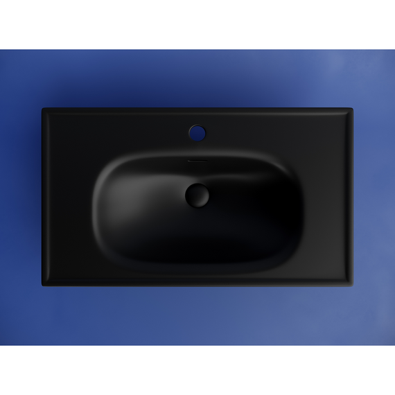 Тумба подвесная с раковиной Sancos Code 80 см CD80GB, серо-бежевый (раковина Sabo CN13002MB) фото 7