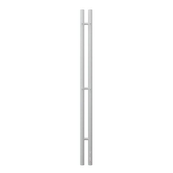 Полотенцесушитель электрический Terminus Duo П2 100x1200 мм 4670078573889, белый матовый фото 2