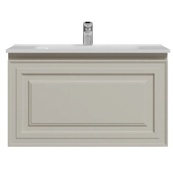 Тумба подвесная с раковиной Sancos Very 70 см VR70CE, Beige soft (раковина Element ​CN7007​) фото 2