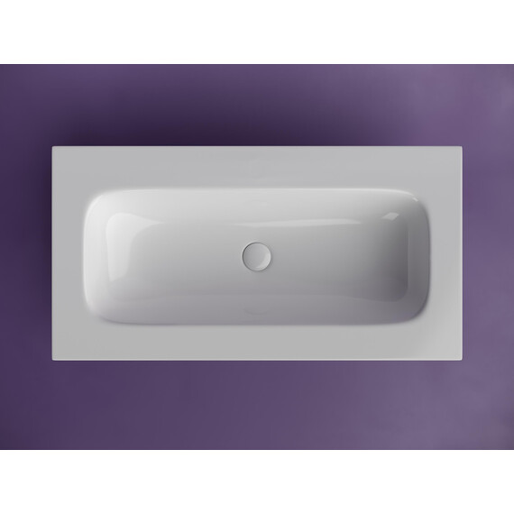 Тумба подвесная с раковиной Sancos Very 90 см VR90W, Bianco (раковина Grace CN7019wx) фото 7