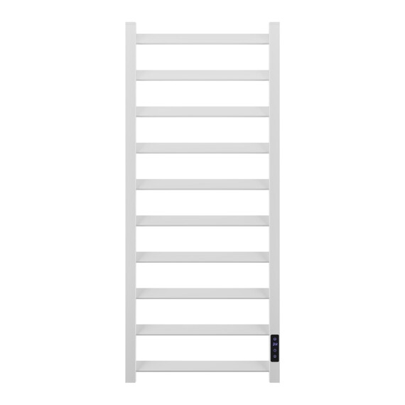 Полотенцесушитель электрический Apextermo Галактика П10 400x1000 мм GL00104WM (скрытое подключение) белый фото 2