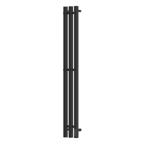 Полотенцесушитель электрический Apextermo Сириус П3 120x1100 мм SR10112BM (скрытое подключение) чёрный фото 3