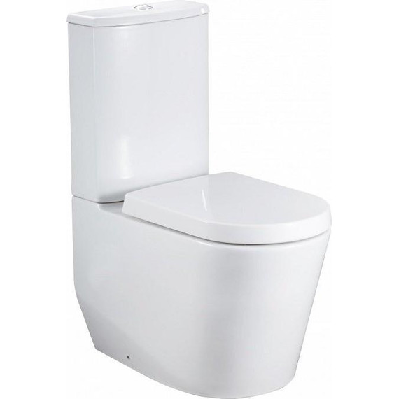 Унитаз-компакт безободковый Creo Ceramique RENNES с крышкой микролифт - 3 Унитаз-компакт безободковый Creo Ceramique RENNES с крышкой микролифт фото 3